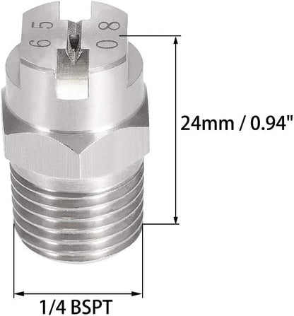 uxcell Flat Fan Spray Tip - Image 2