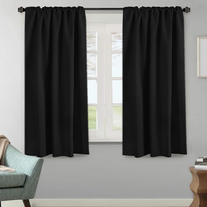 H.VERSAILTEX Blackout Curtains Thermal Insulated Window Treatment Panels Room - Image 2