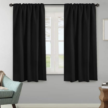 H.VERSAILTEX Blackout Curtains Thermal Insulated Window Treatment Panels Room - Image 2