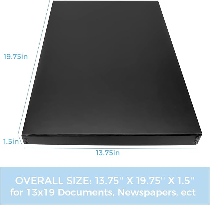 Lineco Museum Archival Storage Box, 13.75x19.75x1.5 in. Drop Front Design. - Image 2