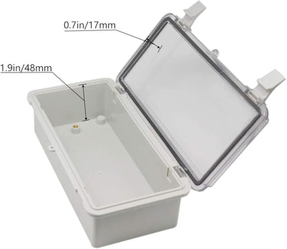 Zulkit Junction Box ABS Plastic Dustproof Waterproof IP65 Electrical Boxes - Image 4