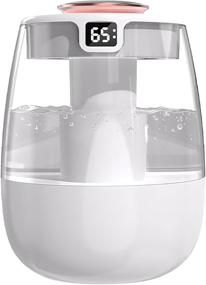 Cool Mist Humidifiers, 1.5L Led Lights, Smart Timer, Dual Nozzles, Quiet by Unknown