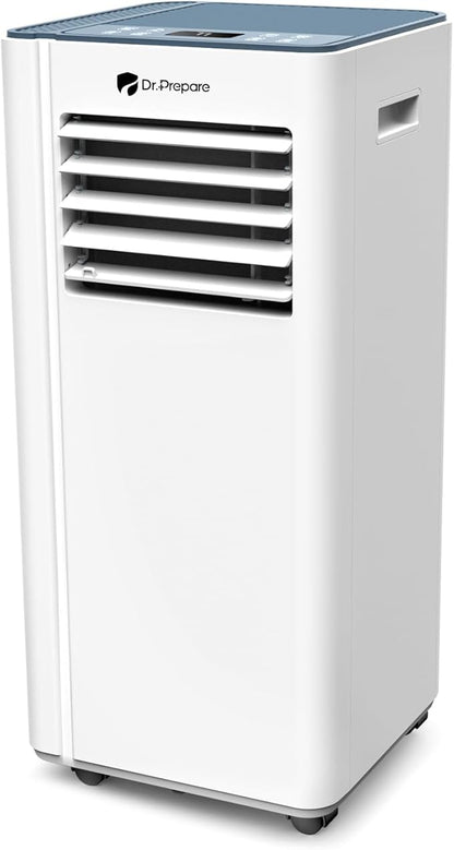 DR.PREPARE 8, 000 BTU Portable Air Conditioner, Dehumidifier, Fan & Sleep Modes by DRPREPARE
