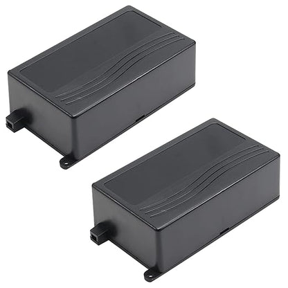 Fielect 2Pcs Project Box Dustproof Electronic Junction Box ABS Plastic - Image 4