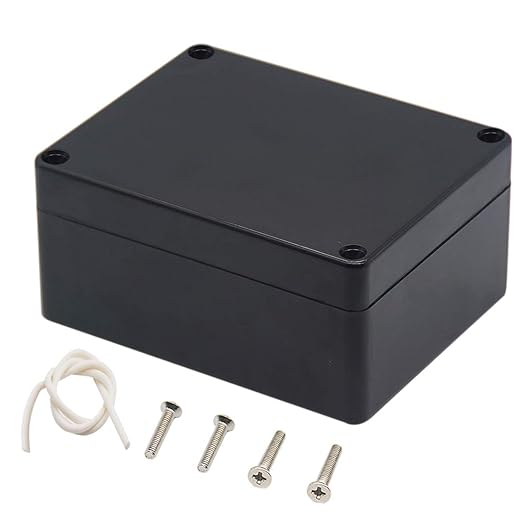 Junction Box, Zulkit Project Box IP65 Waterproof Outdoor Box ABS Plastic by Zulkit