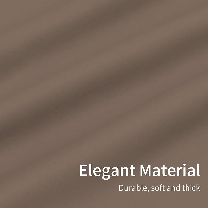 Easy-Going Blackout Curtains for Bedroom, Solid Thermal Insulated Grommet and - Image 6