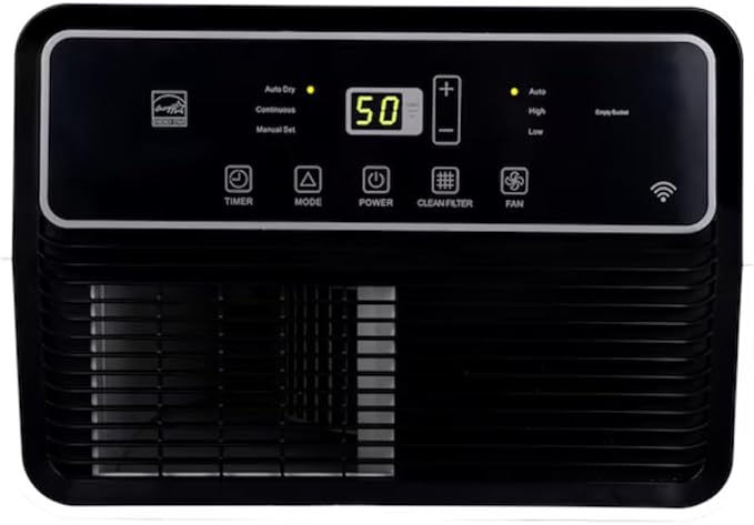 Hisense ConnectLife Smart Control 50 Pint 3-Speeds Dehumidifier, 3 Fan Speeds - Image 6