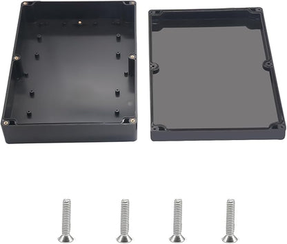 Outdoor Waterproof Junction Box IP67 Project Box ABS Black Electrical Boxes by Otdorpatio