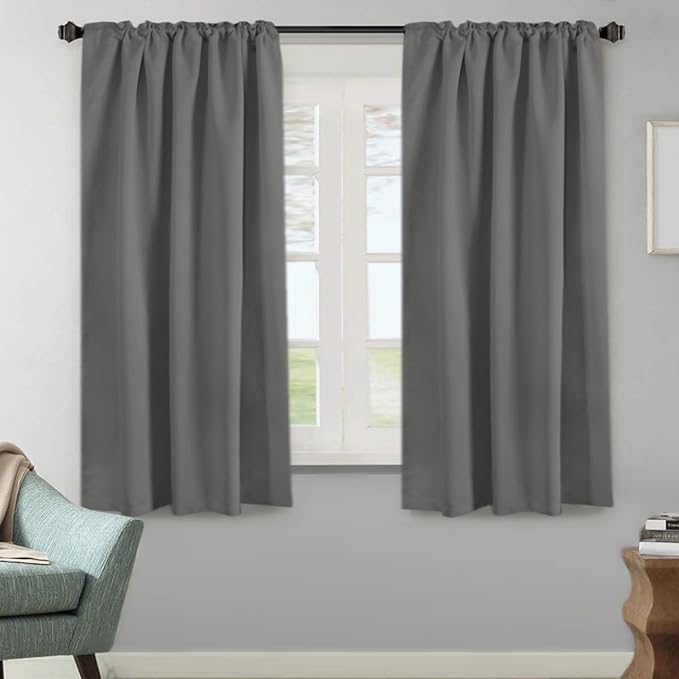H.VERSAILTEX Blackout Curtains Thermal Insulated Window Treatment Panels Room - Image 2