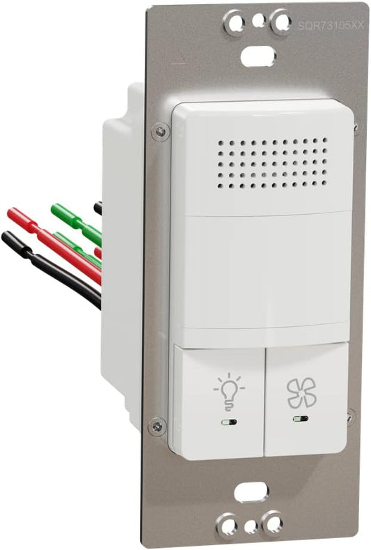 Square D by Schneider Electric Square D X Series Dual Humidity & PIR Motion by SchneiderElectric