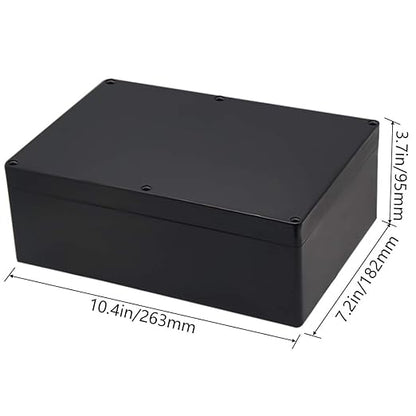 Junction Box, Zulkit Project Box IP65 Waterproof Outdoor Box ABS Plastic - Image 2