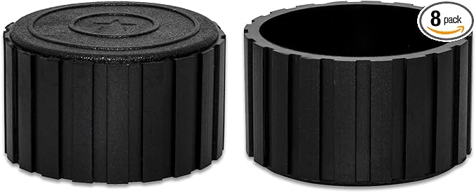 Flyshop 2", 50 mm, Patio Round Chair Leg Caps, Furniture Table Feet Covers by Flyshop