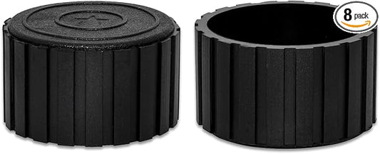 Flyshop 2", 50 mm, Patio Round Chair Leg Caps, Furniture Table Feet Covers by Flyshop