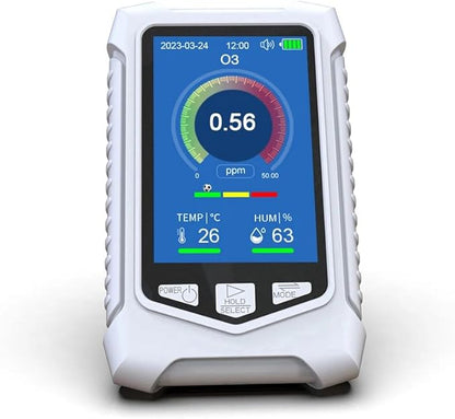 Portable O3 Meter Ozone Detector 3.5 Inch TFT Multifunction Air Quality Monitor by Unknown
