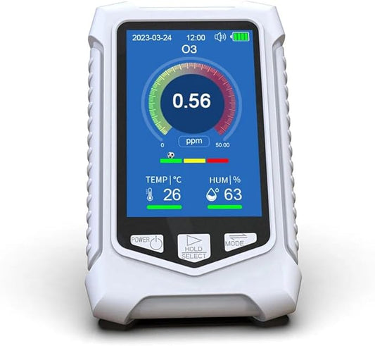 Portable O3 Meter Ozone Detector 3.5 Inch TFT Multifunction Air Quality Monitor by Unknown