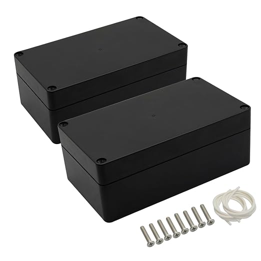LeMotech Project Box ABS Plastic Junction Box IP65 Waterproof Electrical Boxes by LeMotech