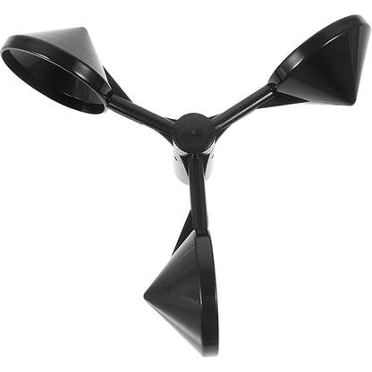 VANZACK Wind Direction Indicator 3-Cup Wind-Speed Sensor Anemometer Cover Air - Image 3