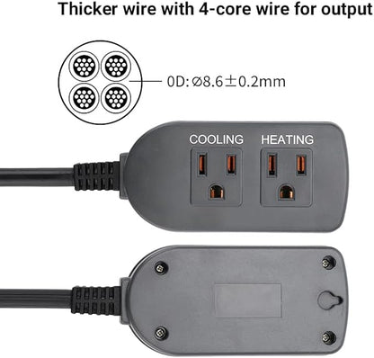 INKBIRD 2025 Updated WiFi Temperature Controller, Digital Thermostat - Image 2