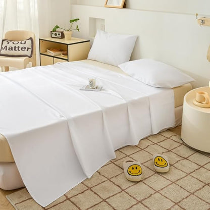 WenBags Lightweight Waterproof Flat Sheet 70 * 90 Inches Queen Size-Mattress by WenBags