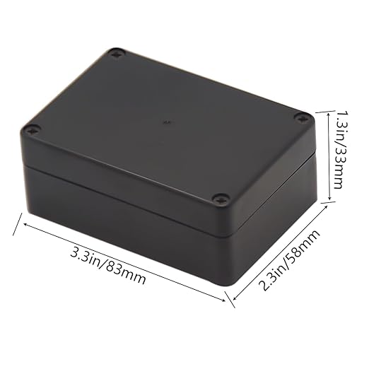 Junction Box, Zulkit Project Box IP65 Waterproof Outdoor Box ABS Plastic - Image 2