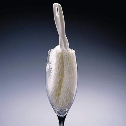 Brushtech B61C Crystal Stemware Wine Glass & Flute Cleaning Brush, Non-Scratch - Image 4