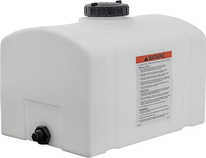 RomoTech 82123899 Polyethylene Domed Reservoir Water Tank, 26 gallon, Made In by BuyersProductsCompany