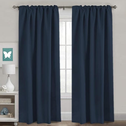 H.VERSAILTEX Blackout Curtains Thermal Insulated Window Treatment Panels Room - Image 2