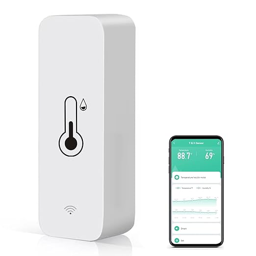 3-Pack WiFi Temperature Humidity Sensor: Indoor Thermometer Hygrometer by GaoducashforSmartLife