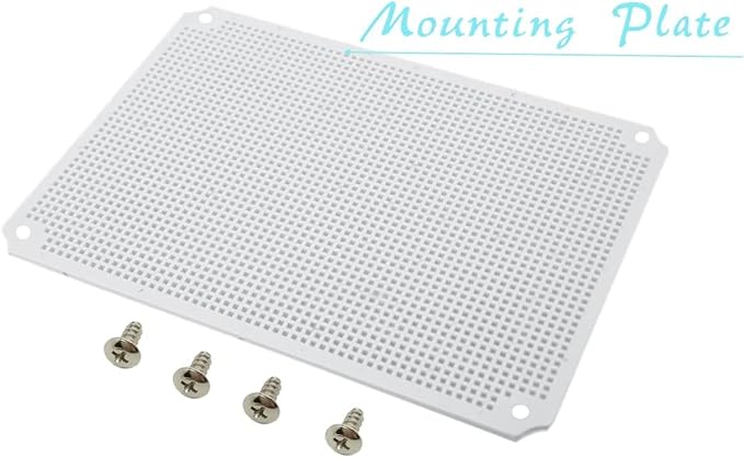 Zulkit Junction Box ABS Plastic Waterproof IP65 Electrical Boxes Hinged Shell - Image 5