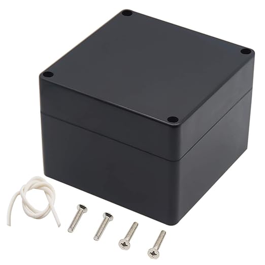 Junction Box, Zulkit Project Box IP65 Waterproof Outdoor Box ABS Plastic by Zulkit