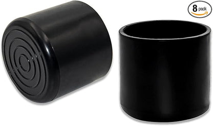 Flyshop 1-1/2", 38 mm, Patio Round Chair Leg Caps, Furniture Table Feet Covers by Flyshop