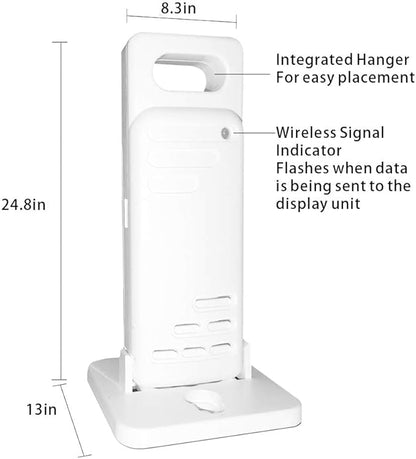 Indoor Outdoor Thermometer Hygrometer Wireless Remote Weather Stations - Image 8