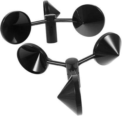 Sosoport 8pcs Outdoor Wind Speed Anemometer Cup Wind Speed Gauges Professional - Image 2