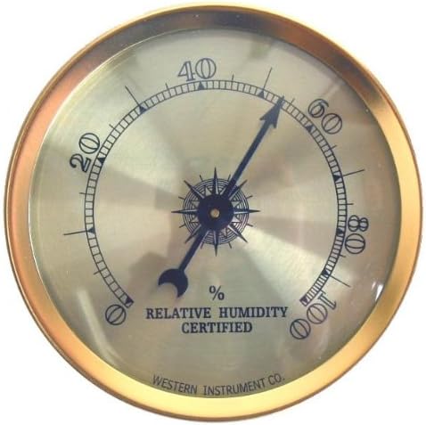 Cigar Oasis Analog Hygrometer and Humidity Sensor by CigarOasis