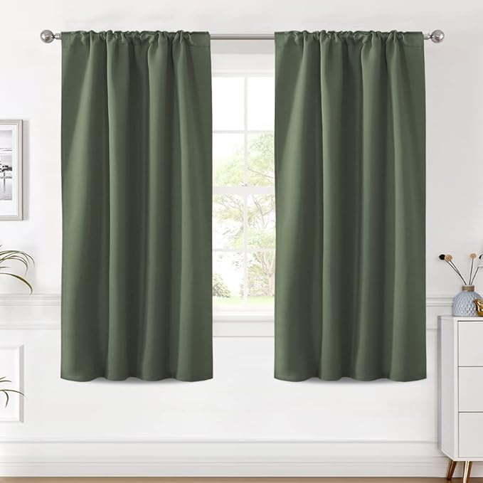 H.VERSAILTEX Blackout Curtains Thermal Insulated Window Treatment Panels Room - Image 2