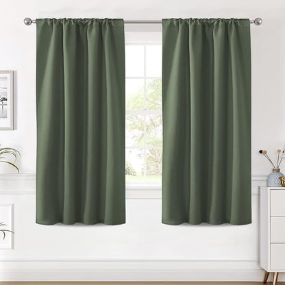 H.VERSAILTEX Blackout Curtains Thermal Insulated Window Treatment Panels Room - Image 2