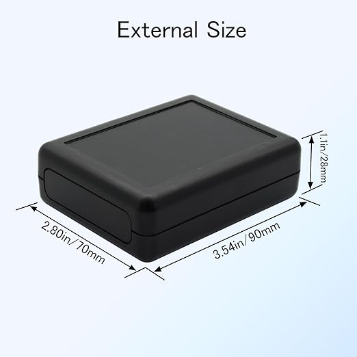 Project Box 8 Pieces Electrical Box Small Junction Box ABS Plastic Enclosure - Image 3