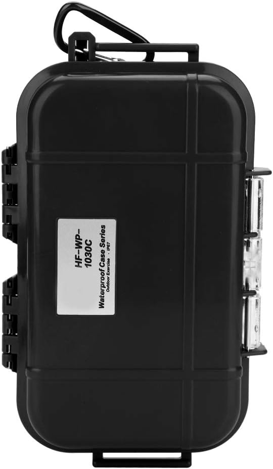 Small Waterproof Boxes of Plastic Case Shockproof Airtight Container Case by Tiiyee