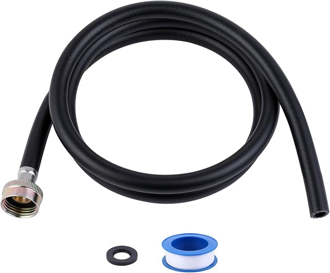 5 Feet Dehumidifier Drain Hose, 3/4 Inch FHT Connection, Brass Interface to by Unknown