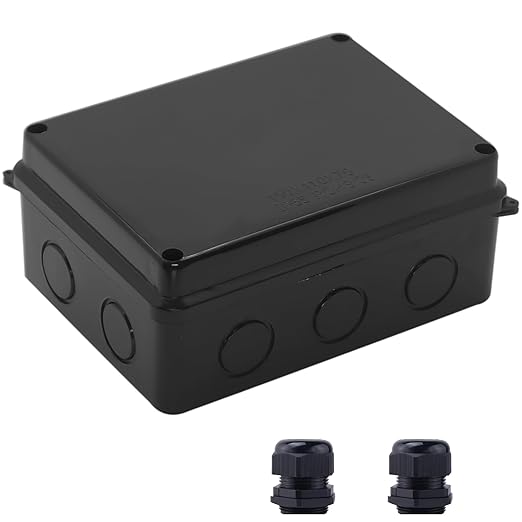 Electrical Box, Outdoor Waterproof Box IP65 Junction Box by LuSumtly
