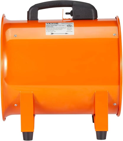 VEVOR Portable Ventilator with Hose, 2 Speed, 12 Inch Utility Blower Exhaust - Image 10