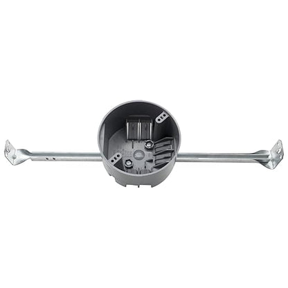 MAKERELE Round Ceiling Electrical Box Outlet PVC, 20 Cubic-inches Adjustable by MAKERELE