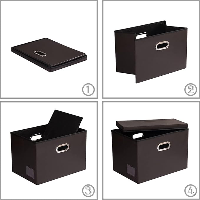 PRANDOM Large Collapsible Storage Bin - Image 5