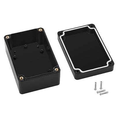 2 Pack Black Waterproof Plastic Project Box ABS IP65 Electronic Junction Box - Image 3