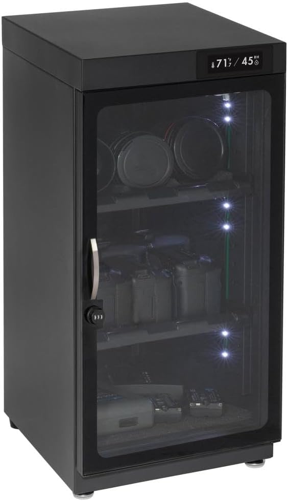 50LT Electronic Dry Cabinet for Camera, Lens & Electronics – Silent by Unknown