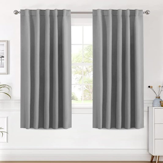 H.VERSAILTEX Blackout Curtains Thermal Insulated Window Treatment Panels Room by HVERSAILTEX