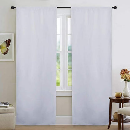 NICETOWN White Blackout Curtain Liners - Image 5