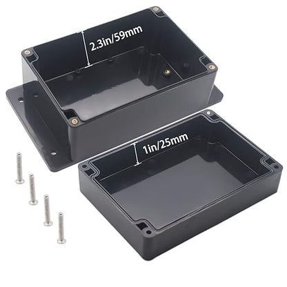 Watertight Junction Box, IP67 Waterproof Project Box Durable ABS Plastic - Image 4