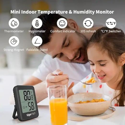 Digital Hygrometer Indoor Thermometer - Image 3