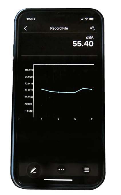 Sper Scientific Decibel Meter 850019 w/Bluetooth, Sound Level Meter 35 to 130 dB - Image 3